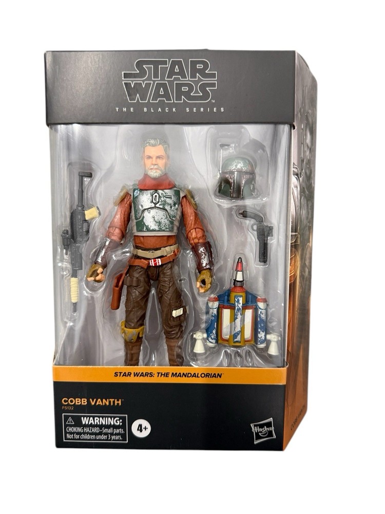 Star Wars The Mandalorian Black Series Cobb Vanth Deluxe Action Figure