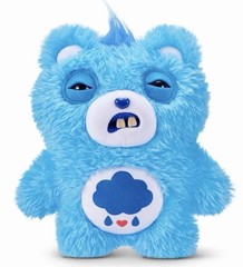 New Zuru Fuggler Care Bears Grumpy Bear 9″ Plush Doll Collectible Funny Ugly