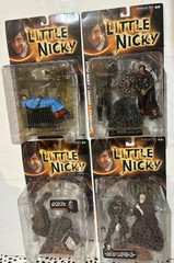 Complete Set of 4 McFarlane Little Nicky Figures MOC Sealed Beefy Gatekeeper