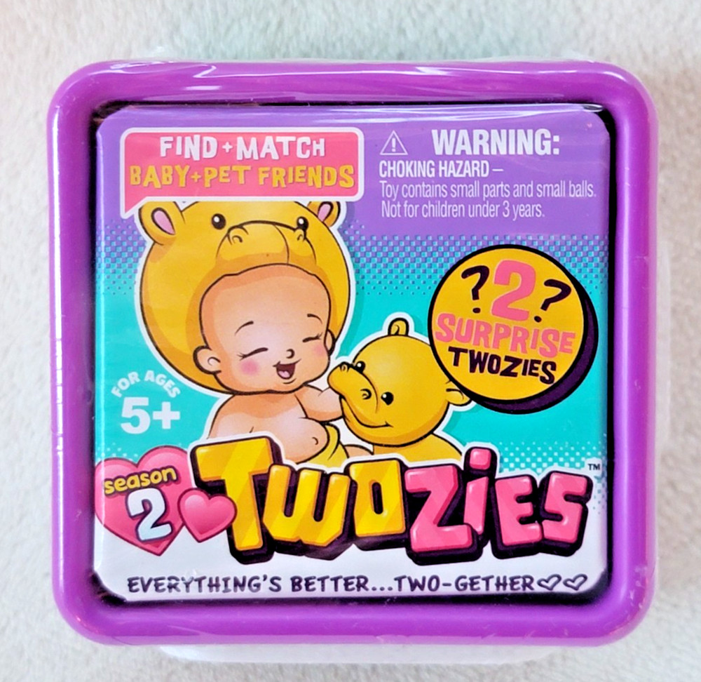 Twozies Season 2 Surprise Blind Pack *NEW* Baby + Pet Friend