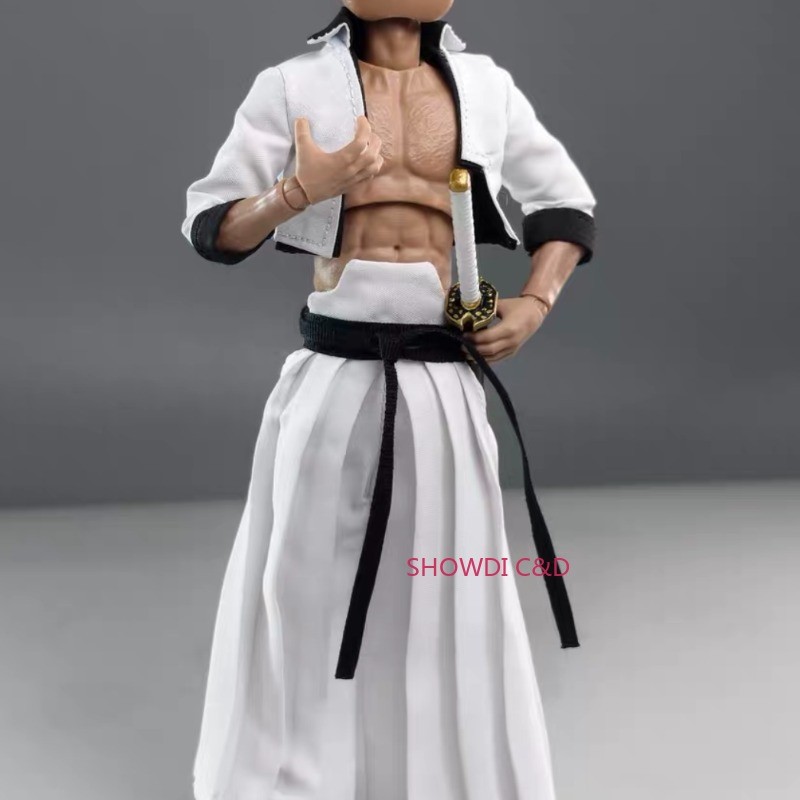1/12 Custom Samurai Suit For 6” Shf BLEACH Grimmjow Action Figure（No Figure）