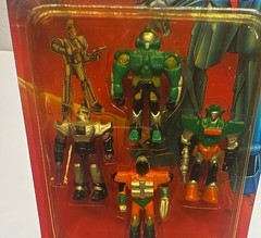 1992 Soma Robot Warrior Action Figure Set Authentic Detail 5 Pack Vintage Toys