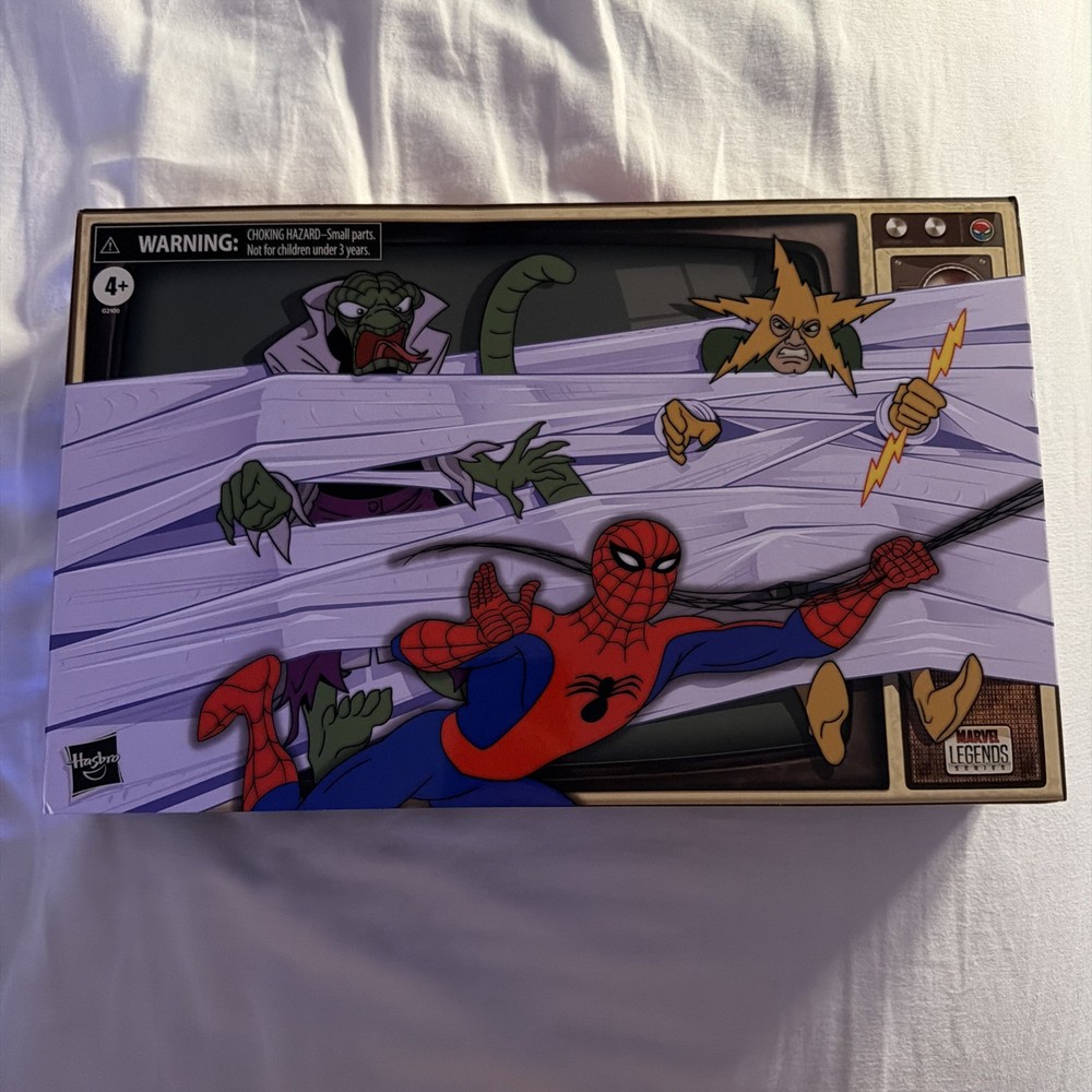 HASBRO SDCC 2026 SPIDER-MAN LIZARD ELECTRO MEME-TASTIC 3 PACK MARVEL LEGENDS