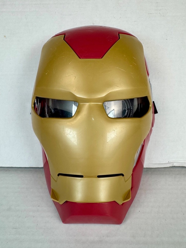 Hasbro Marvel Avengers Iron Man Tech FX Mask One Size Red Plastic