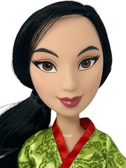 Disney Princess MULAN Royal Shimmer Doll Green Sparkle Dress Hasbro 10”