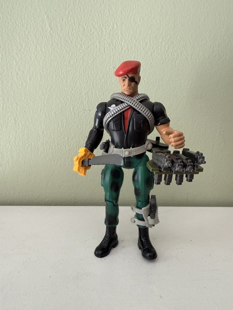 1985 Gripper Vintage Rambo Force of Freedom Action Figure – 100% Complete