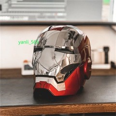 Autoking Iron Man Helmet MK5 1/1 Voice-controlled Mask Transform Cosplay Prop-