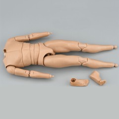KONGLINGGE KLG-R030B 1/6 Scale Zheng Chenggong King Yanping Figure Body Feet
