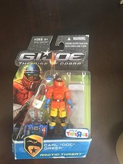 G.I. Joe Movie The Rise of Cobra 3 3/4 Inch Exclusive Action Figure Carl Doc Gre