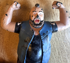 One Man Gang-RARE LJN WWF 1988 Wrestling Figure Vintage WWF-Original Paint