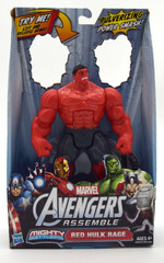 Red Hulk Rage Marvel Avengers Mighty Battlers 6″ Figure Pulverizing Power Smash