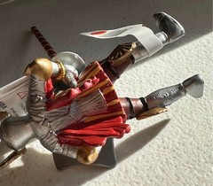 70 Papo Figures Fantasy Medieval Red & Gold Jousting Knights NEW Retired