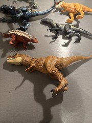 6 Jurassic World Park Dinosaur Figures Toy Collection Lot T-Rex