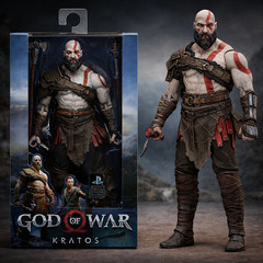 NECA God of War Kratos 7” Action Figure PVC PS Games Collectible Model Toys Gift