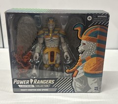 Power Rangers Lightning Collection Mighty Morphin King Sphinx Action Figure NIB