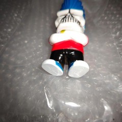Real Head Skull Johnny Skulltoys Sofubi Red