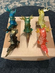Rinkaku – by CORE Kashi -Full Set of 5 Movable Art Toys SO-TA