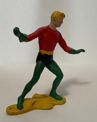 Justice League Of America AQUAMAN Vintage DC Comics 3″ Figure Ideal 1966