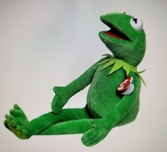 Ty Beanie Buddies Kermit the Frog 2013 Muppet’s Plush, Medium 16″ 40cm New