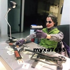 US Stock The Dark Knight Joker Action Figure Doll 1/6 Model Statue Ornament Toy