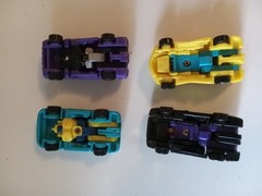 Transformers G1 Micromaster Decepticon Sports Car Patrol lot (1989)