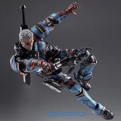 U·P·FINEGURES Deathstroke 1/12 Male Action Figure Model Collection with 2 Head