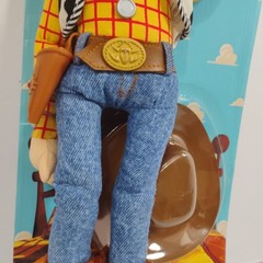 Rare NOS Toy Story Figure Doll SHERIFF WOODY NEW Disney Pixar Thinkway NIB 13″