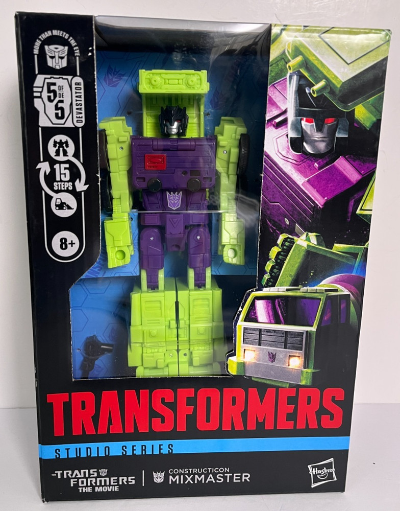 Transformers Studio Series Constructicon MIXMASTER Devastator Hasbro NEW Sealed