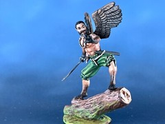 Action Figure Teng hero of Japanese mythology 40mm Resin Figure