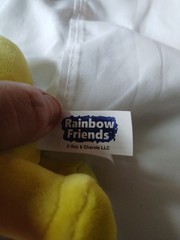 🌈 Rainbow Friends Yellow Plush 8″ Mailed Asap