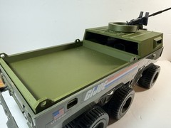 GI JOE APC top Replacement Cab W/ Flatbed & Manned Turret 3D Printed