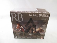 Lanard Toys Royal Breeds Black Friesian Horses 85105 Play Set NEW