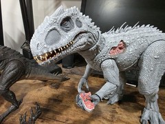 CUSTOM Jurassic World Hammond Collection Indominus Rex Figure