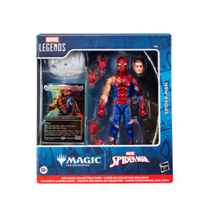 🔥Marvel Legends Series Magic The Gathering Battle-Damaged Spider-Man 6″🔥