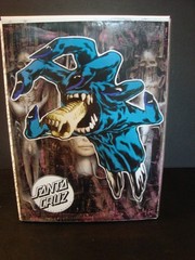 ALIEN HAND Custom Kidrobot Santa Cruz Skateboards Screaming Hand Figure