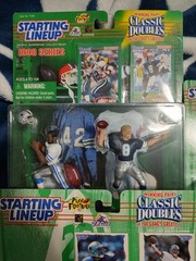 5 Cowboys Action Lot Emmitt Smith Staubach Aikman Dorsett Moose Johnston Lot