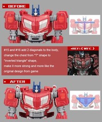 in stock! GO BETTER Replenish Upgrade Kit For SSGE WFC03 OP Prime Filling Parts