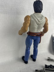 1986 Collect Rambo Fire Power Nearly Complete Sylvester Stallone Vintage Figure