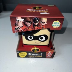 Disney Pixar Incredibles 2 Violet Parr Glow Buddies LED Night Light w Sound NIB!