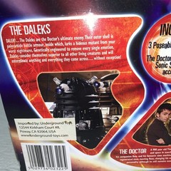 Underground Toys Doctor Who Doomsday Action Figure Box Set Dalek Cybermen
