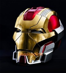Iron Man MK17 Heart breaker Helmet 1/1 Wearable English Voice-controll Mask Toy