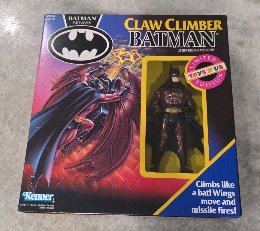 1991 Kenner Claw Climber Batman Toys R Us Limited Edition BRAND NEW SEALED VHTF
