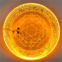 Marvel Doctor Strange Handheld 38cm LED Shine Magic Circle Disk Cosplay Props