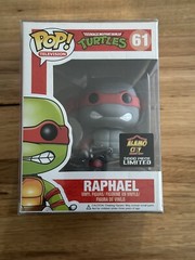 Funko Pop! – Television – Raphael #61 Grayscale Alamo City CC Exclusive – TMNT