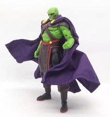 SU-MF-C-MMH: 1/12 wired Purple cape for McFarlane Martian Manhunter