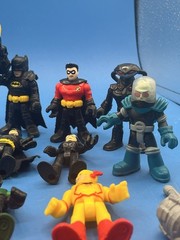 DC Toy Box Jackpot Batman, Superman, Joker + 40+ Figures, Bike, Weapons Mashem