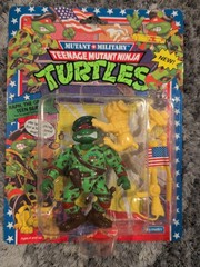 TMNT Raph, Green Teen Beret 1991 Unpunched MOC MOSC 5152 Ninja Turtles Playmates