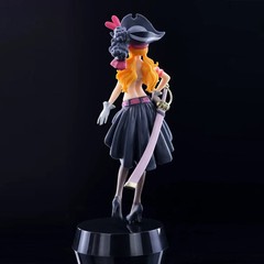 19.5cm Nami Black Clothes Action Figure Film Red Dress Up Figurine Pvc Model