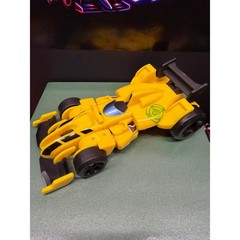 Hasbro Transformers Bumblebee Race Car Formula 1 Action Figure Yellow 2014