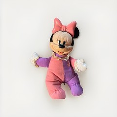 VTG Disney Mattel Huglight Minnie Sleepytime Friend Mattel Rubber Face Untested